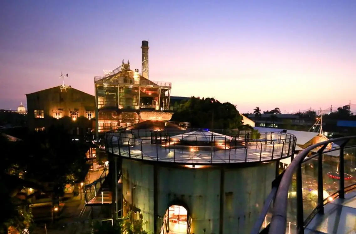 十鼓文創園區附近美食