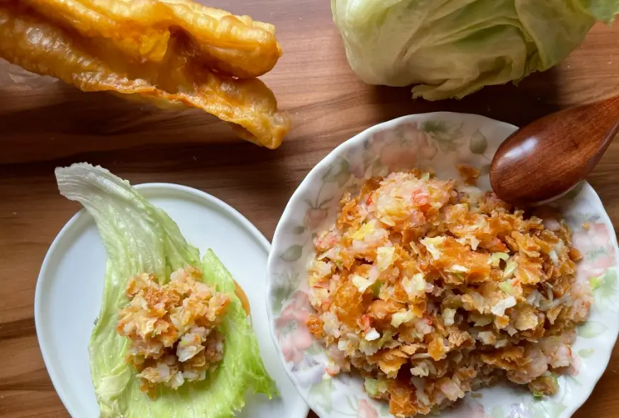 生菜蝦鬆 生菜蝦鬆