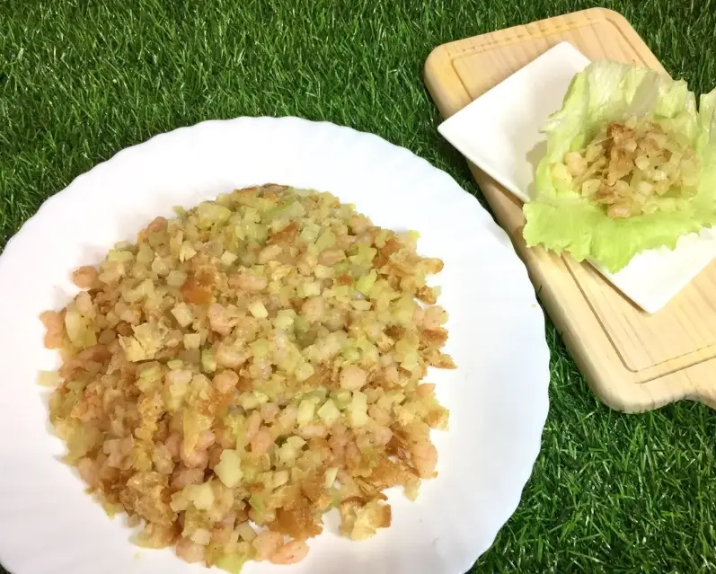 生菜蝦鬆 生菜蝦鬆