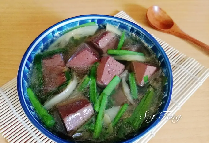 豬血湯補鐵 豬血湯補鐵