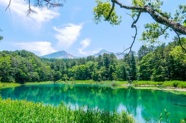 福島五色沼季節