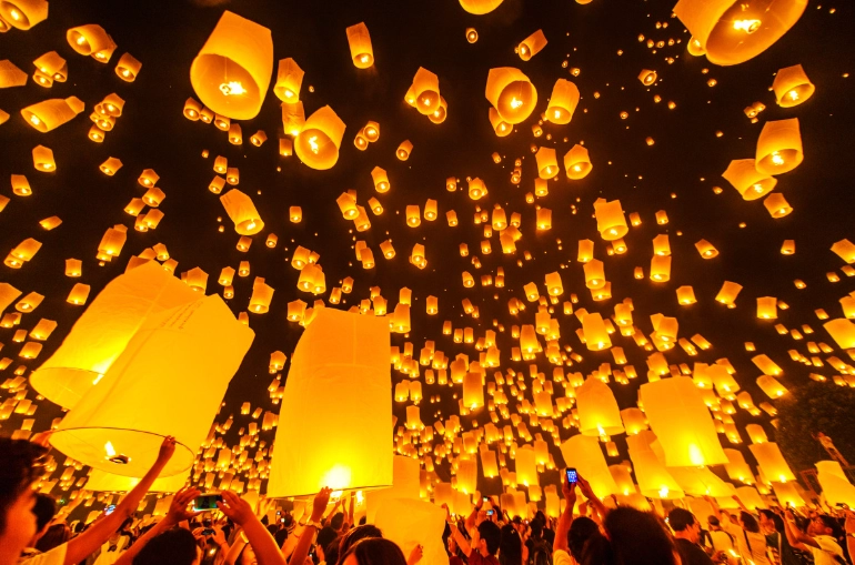 天燈節攻略
