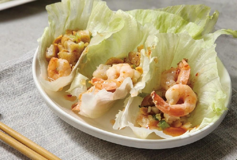 生菜蝦鬆食譜