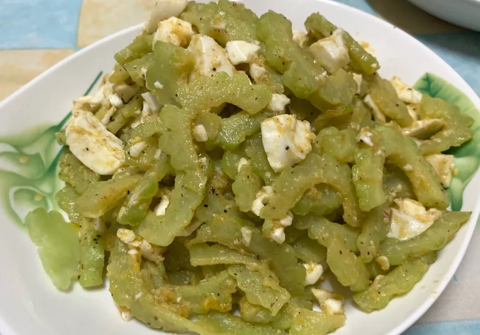 苦瓜鹹蛋料理安全