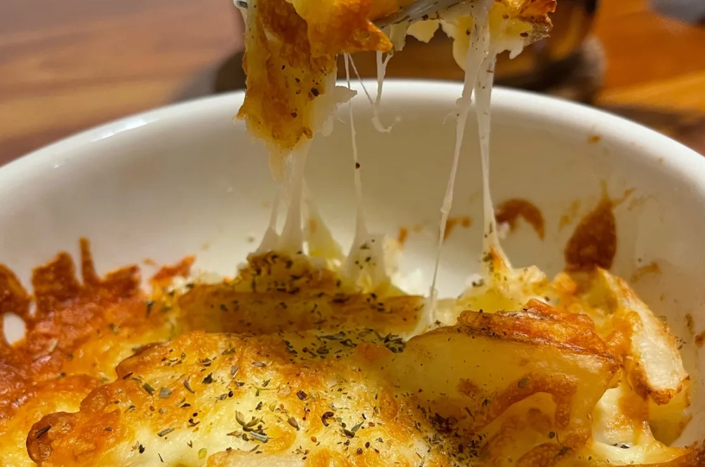 氣炸鍋起司馬鈴薯做法