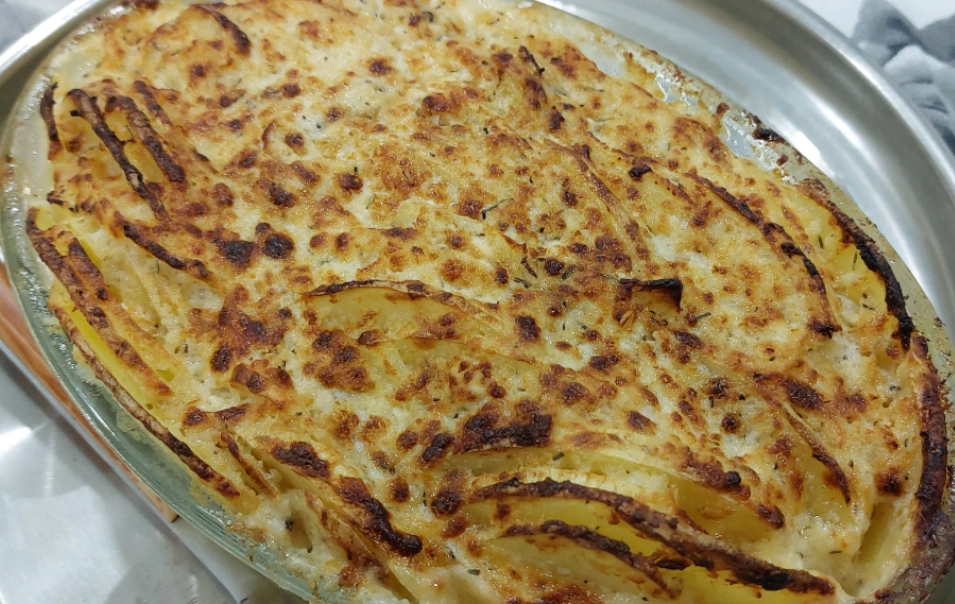 氣炸鍋起司馬鈴薯做法