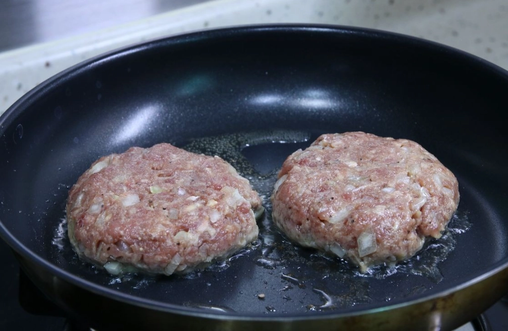 煎漢堡排做法
