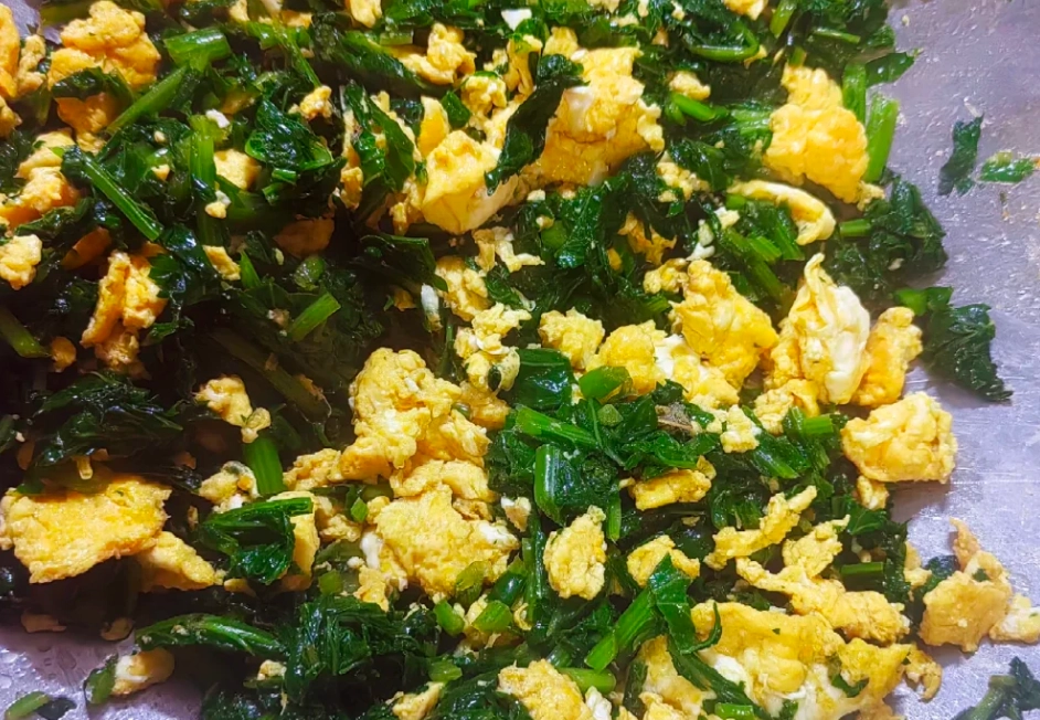 雪裡紅炒蛋食譜