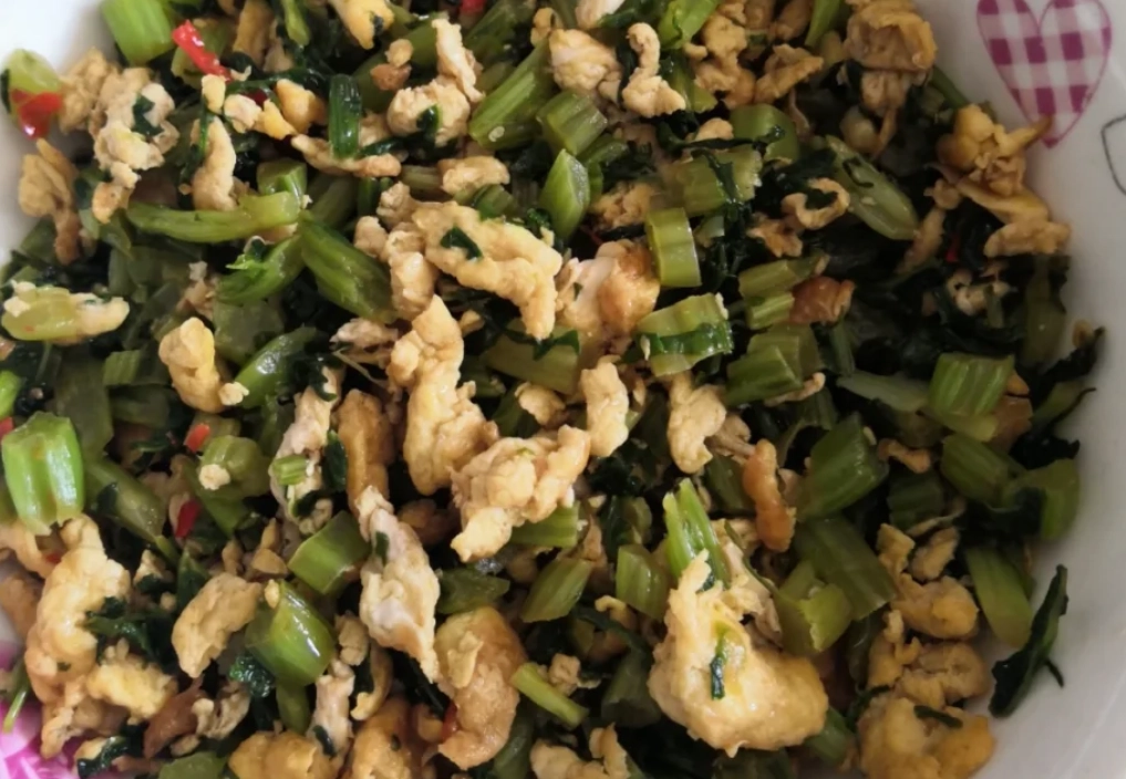 雪裡紅炒蛋營養