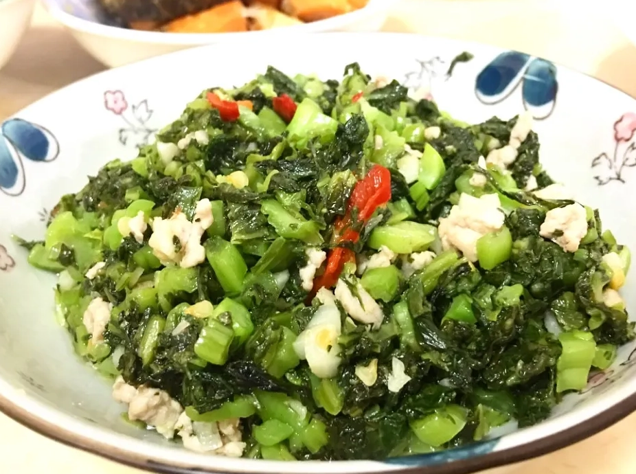 雪裡紅炒蛋營養