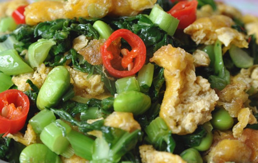 雪裡紅炒蛋做法