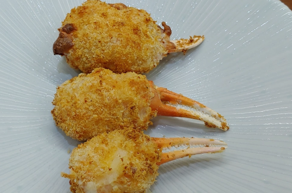 炸蟹鉗食譜