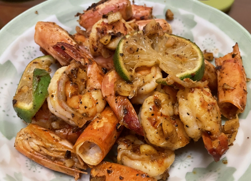 奶油檸檬蝦 做法