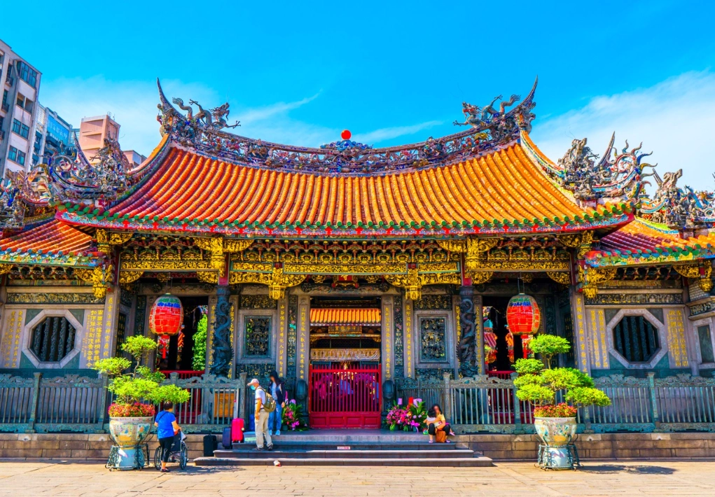 龍山寺參拜 龍山寺參拜