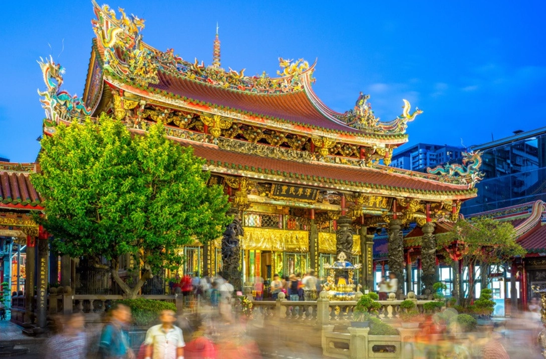 龍山寺參拜 龍山寺參拜