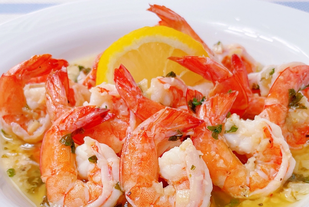 奶油檸檬蝦